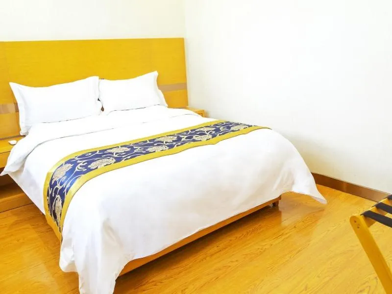 Bed in GreenTree Inn Xi'an Ming City Wall Northwest Dafengqing Road Business Hotel