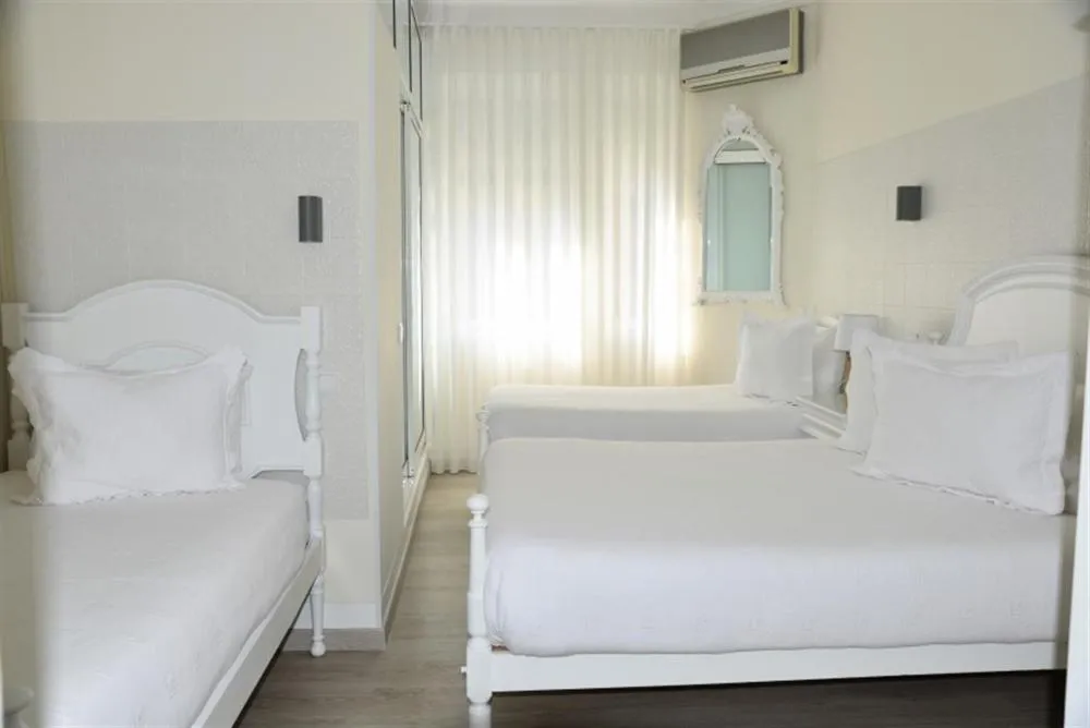 Bed in Hotel Visconde