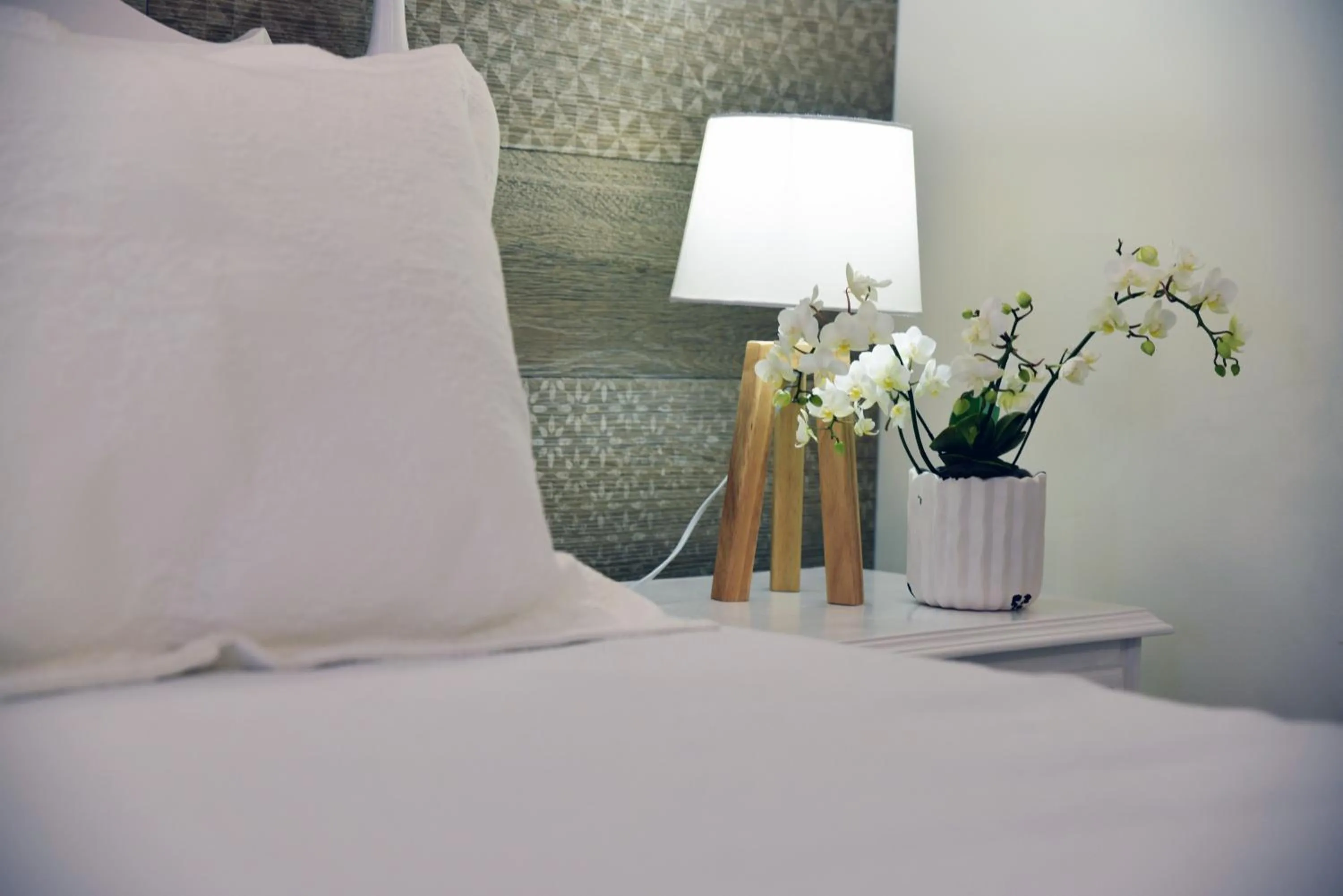 Bed in Hotel Visconde