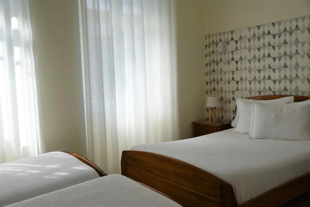 Bed in Hotel Visconde