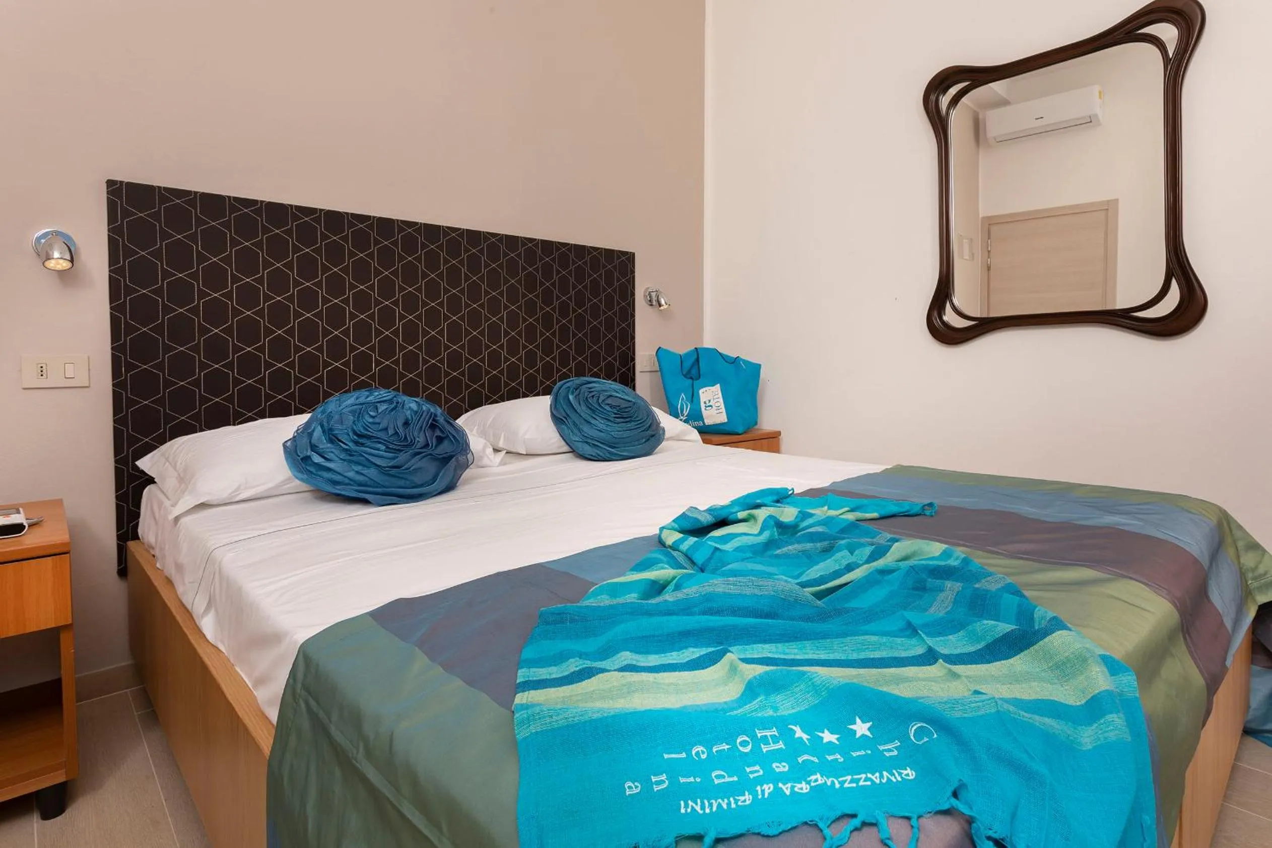 Bed in G House Rimini Spiaggia