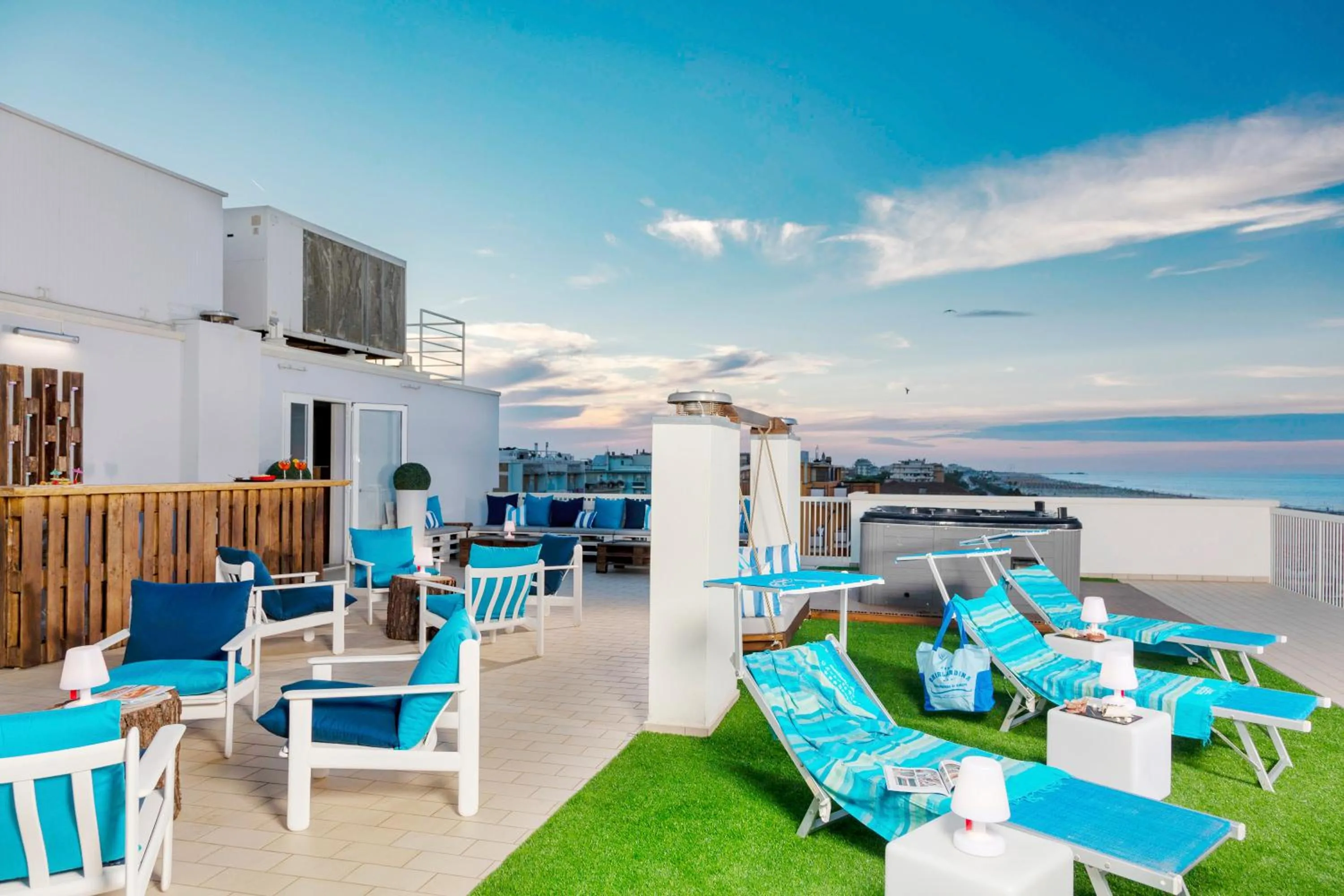 Open Air Bath in G House Rimini Spiaggia