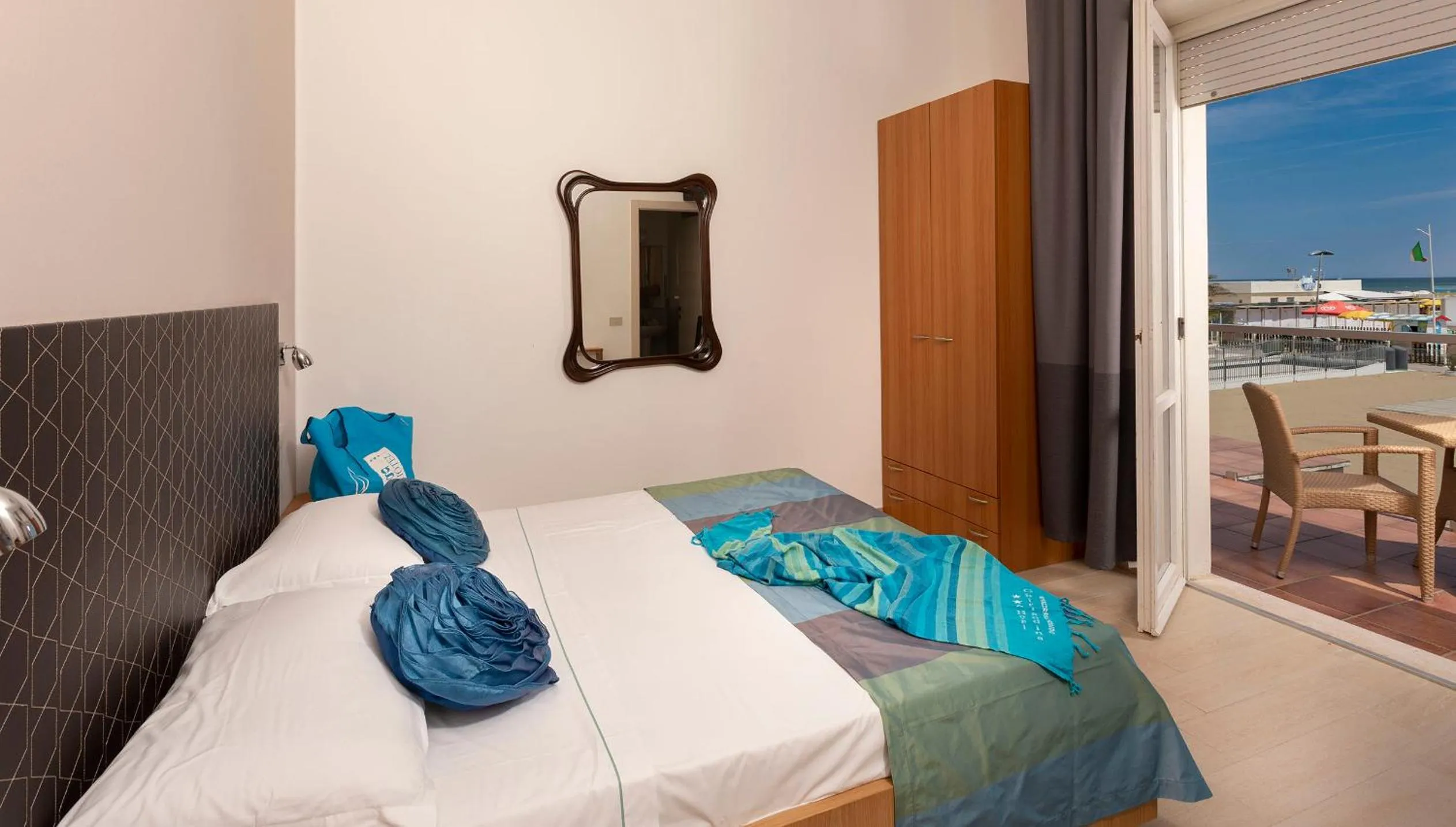 Bed in G House Rimini Spiaggia