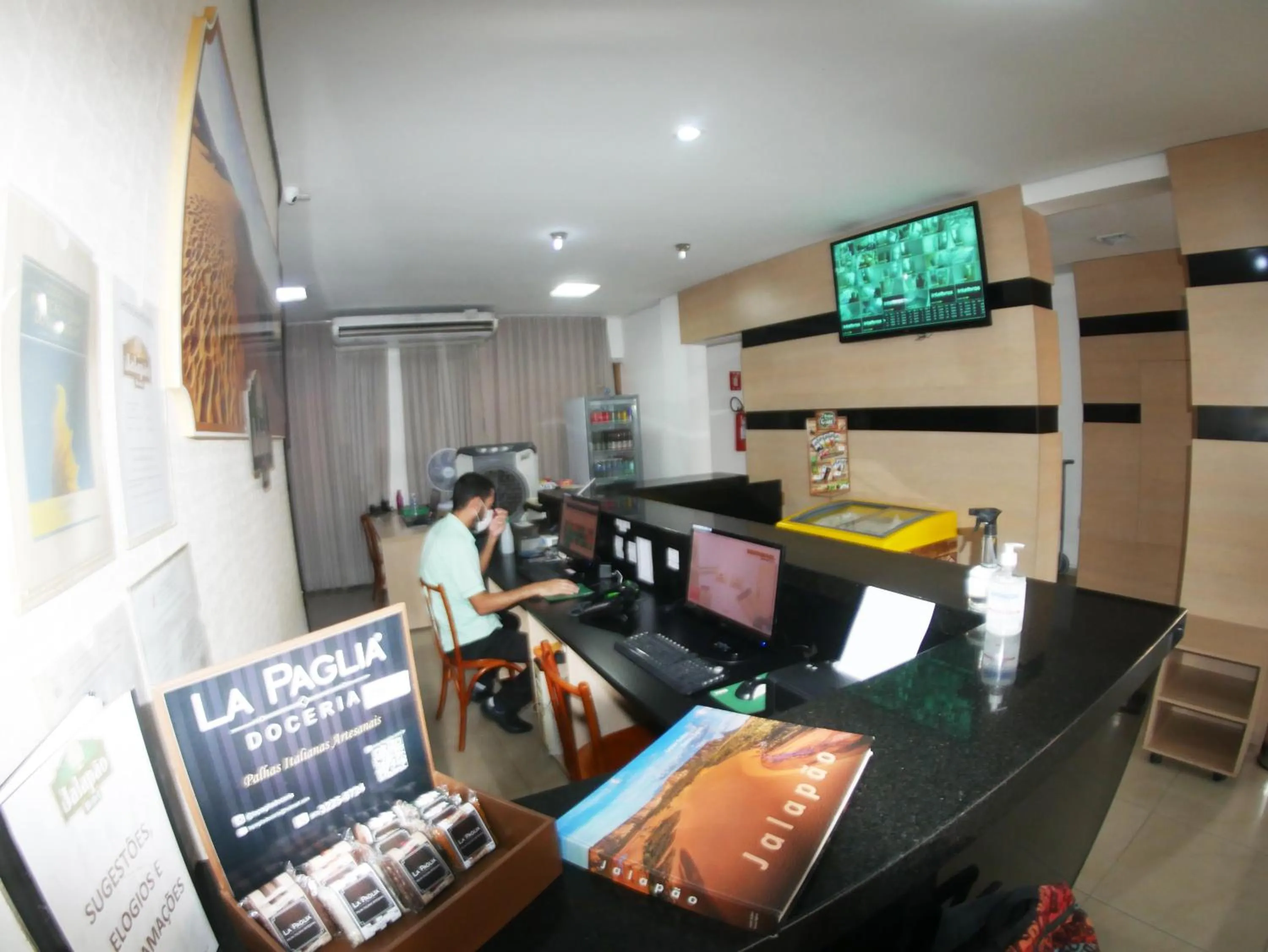 Lobby or reception in Jalapão Hotel