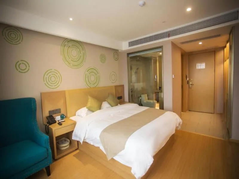 Bed in GreenTree Inn Anqing Tongcheng Tong'an Road South Bus Station Business Hotel