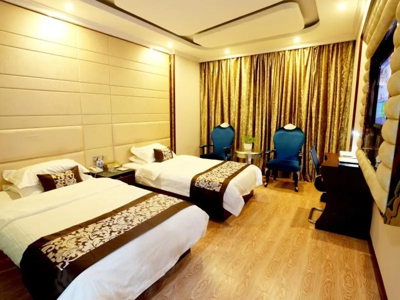 Bed in GreenTree Alliance Jinhua Dongyang East Bus Station Dongyong Road Hotel