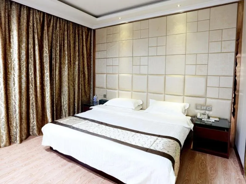 Bed in GreenTree Alliance Jinhua Dongyang East Bus Station Dongyong Road Hotel