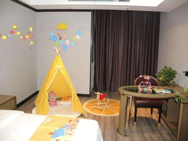 Bed in Gya Taizhou Jingjiang City South Century Plaza Hotel