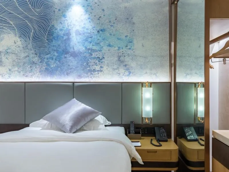 Bed in GreenTree Eastern Xuzhou High Speed Railway Station Square Yindi Automobile Market Hotel