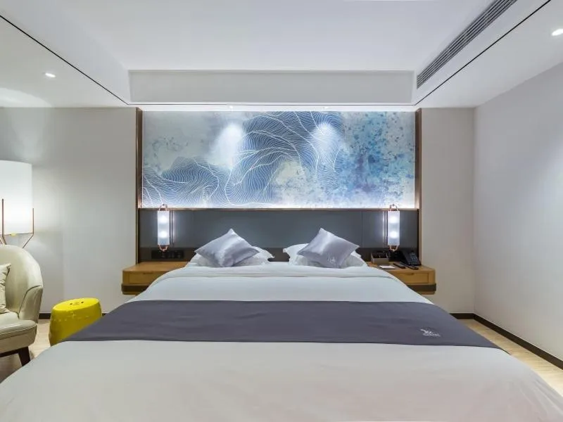 Bed in GreenTree Eastern Xuzhou High Speed Railway Station Square Yindi Automobile Market Hotel