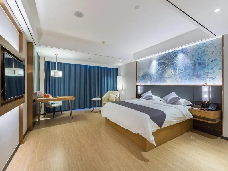 Bed in GreenTree Eastern Xuzhou High Speed Railway Station Square Yindi Automobile Market Hotel