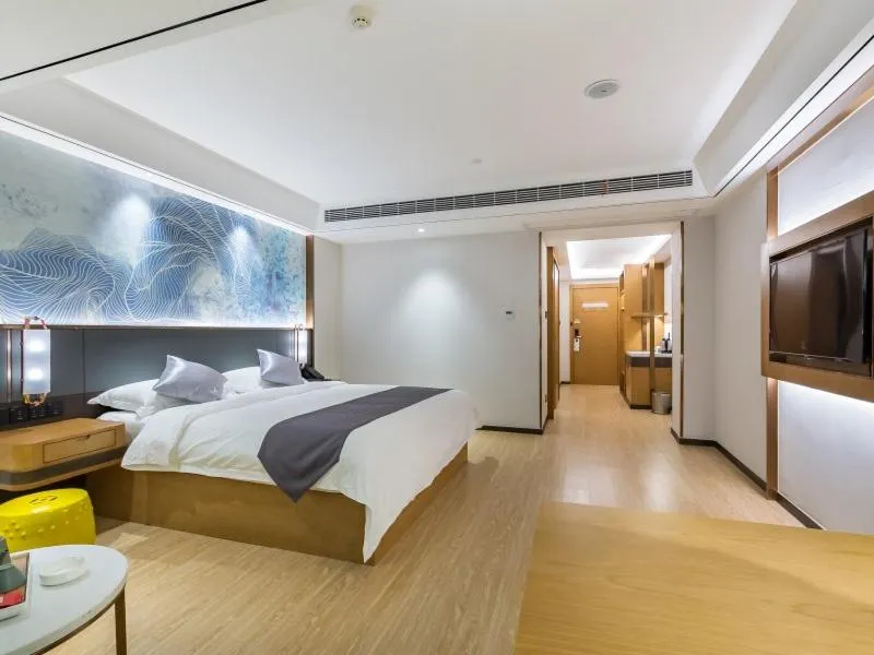 Bed in GreenTree Eastern Xuzhou High Speed Railway Station Square Yindi Automobile Market Hotel