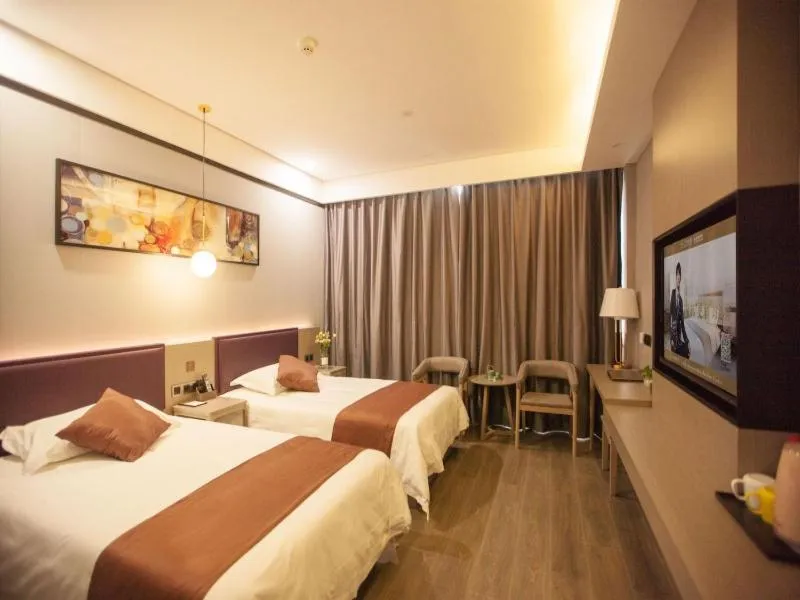 Bed in Gya Jiaxing Tongxiang City Century Avenue Hotel