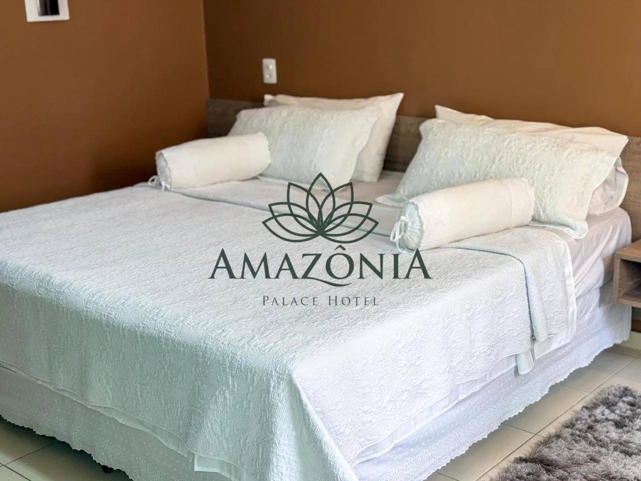 Bedroom, Bed in Amazônia Palace Hotel