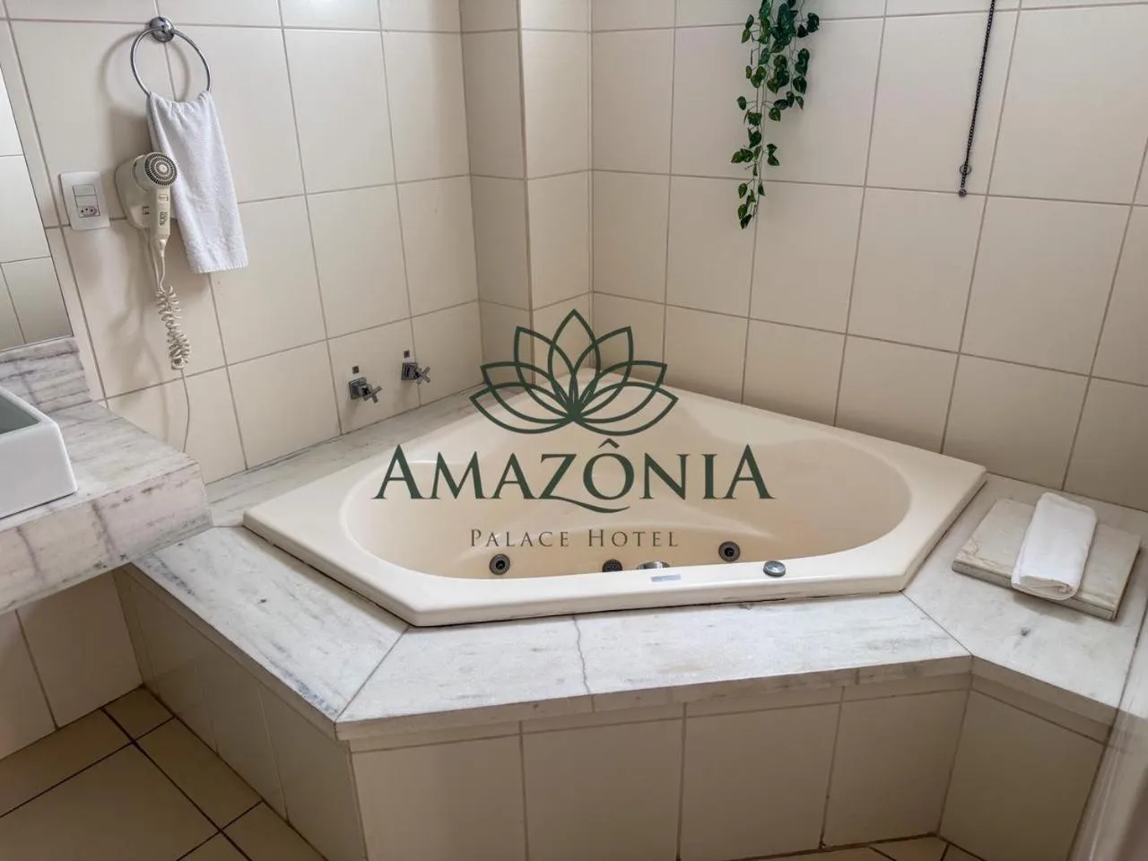 Hot Tub in Amazônia Palace Hotel