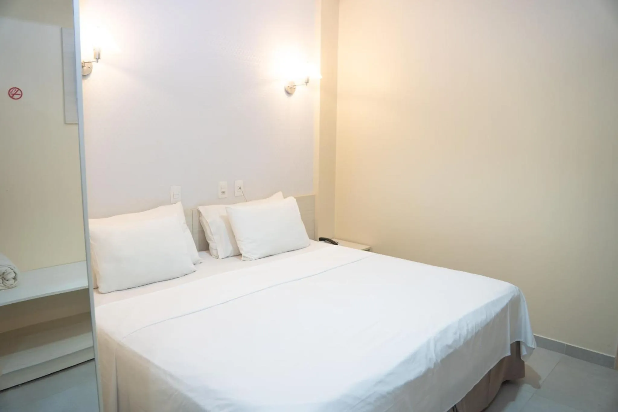 Bed in Amazônia Palace Hotel