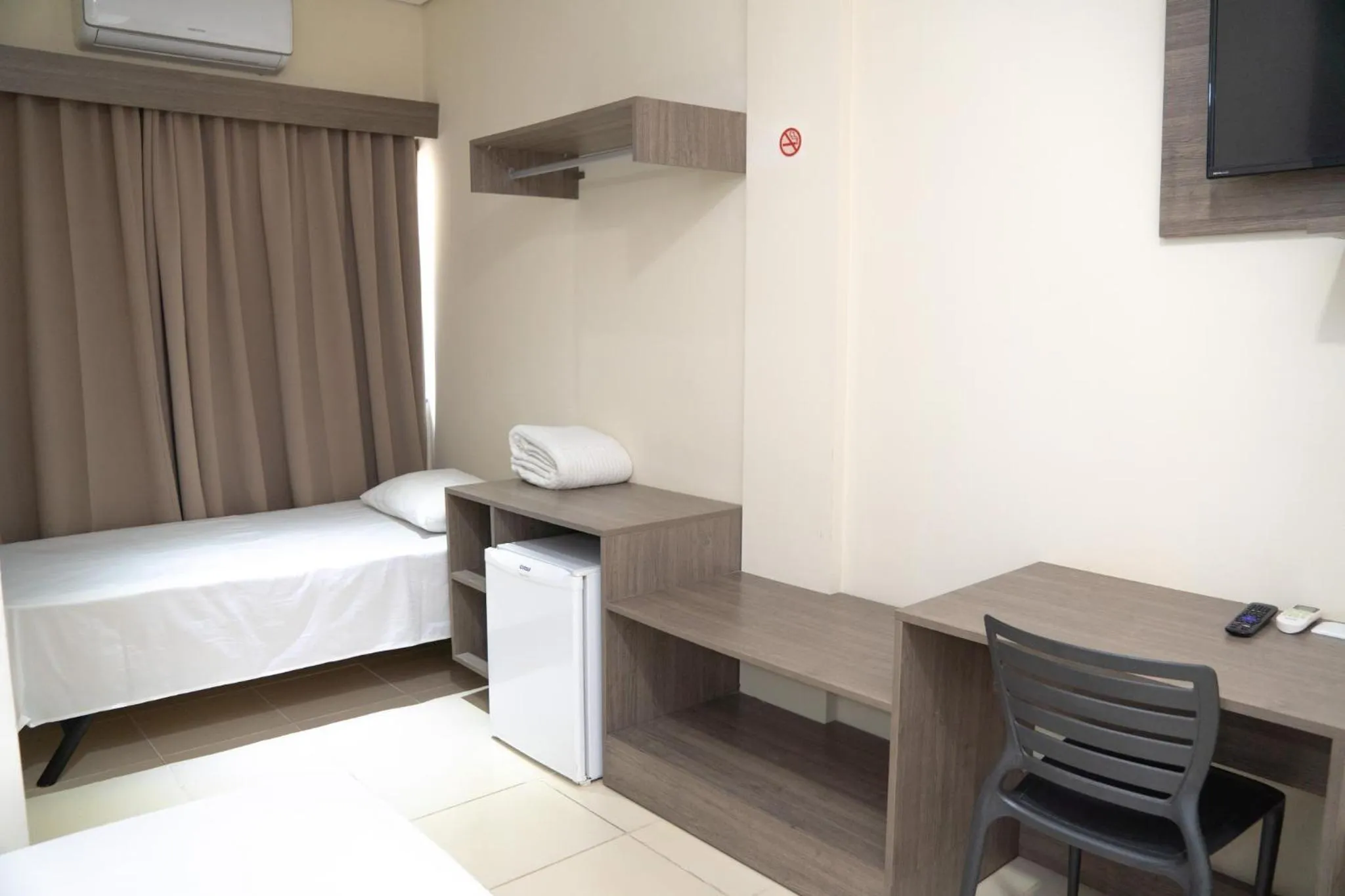 Bed in Amazônia Palace Hotel