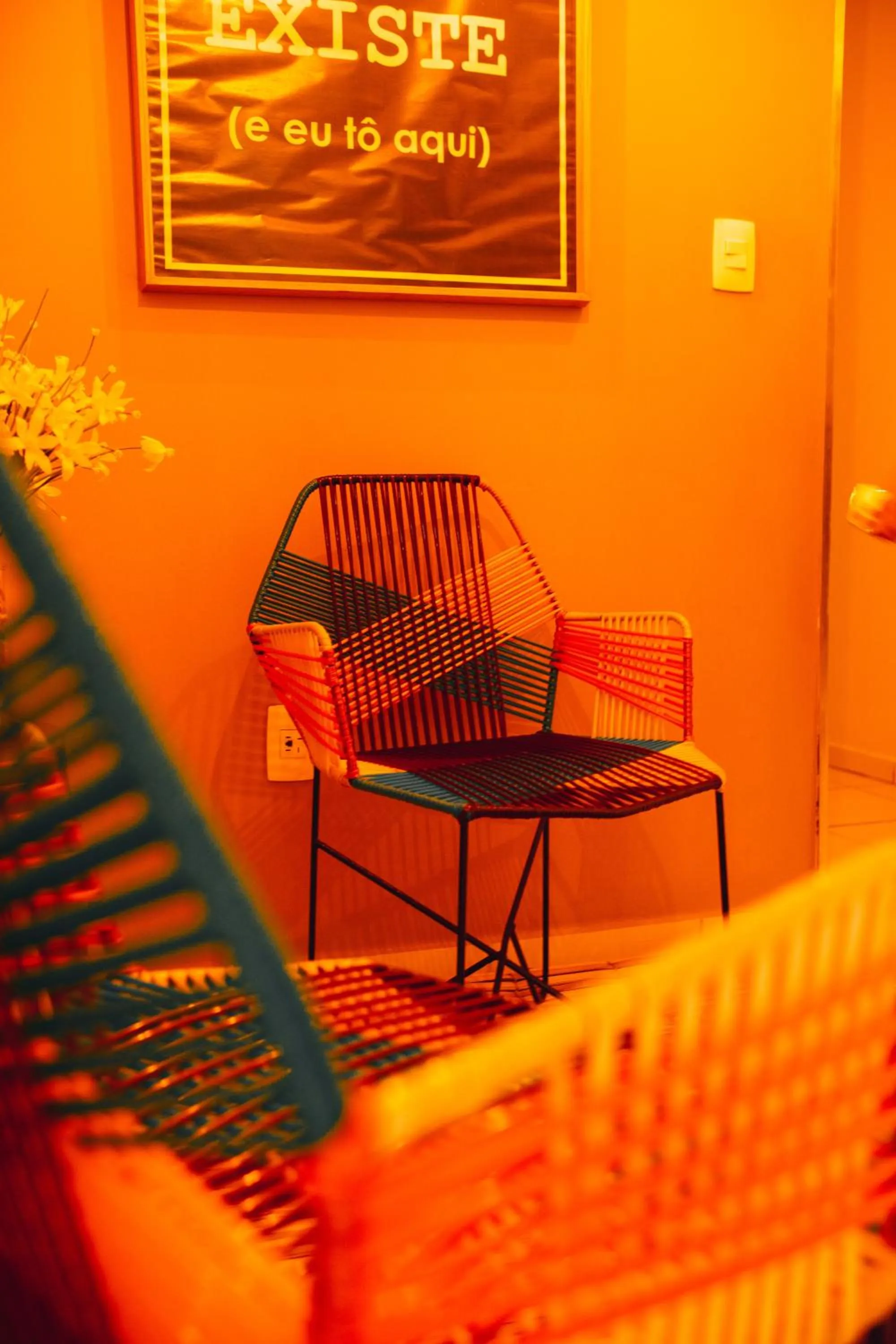 Seating area in Amazônia Palace Hotel