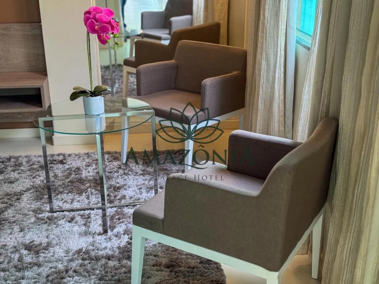 Living room in Amazônia Palace Hotel