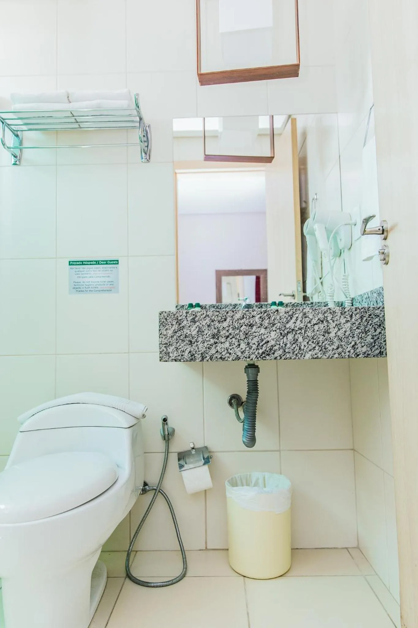 Bathroom in Amazônia Palace Hotel