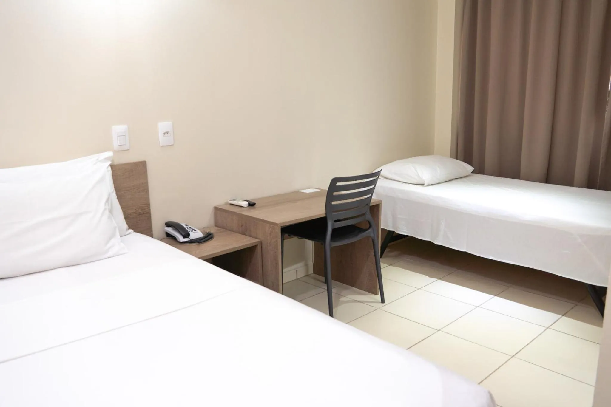 Bed in Amazônia Palace Hotel