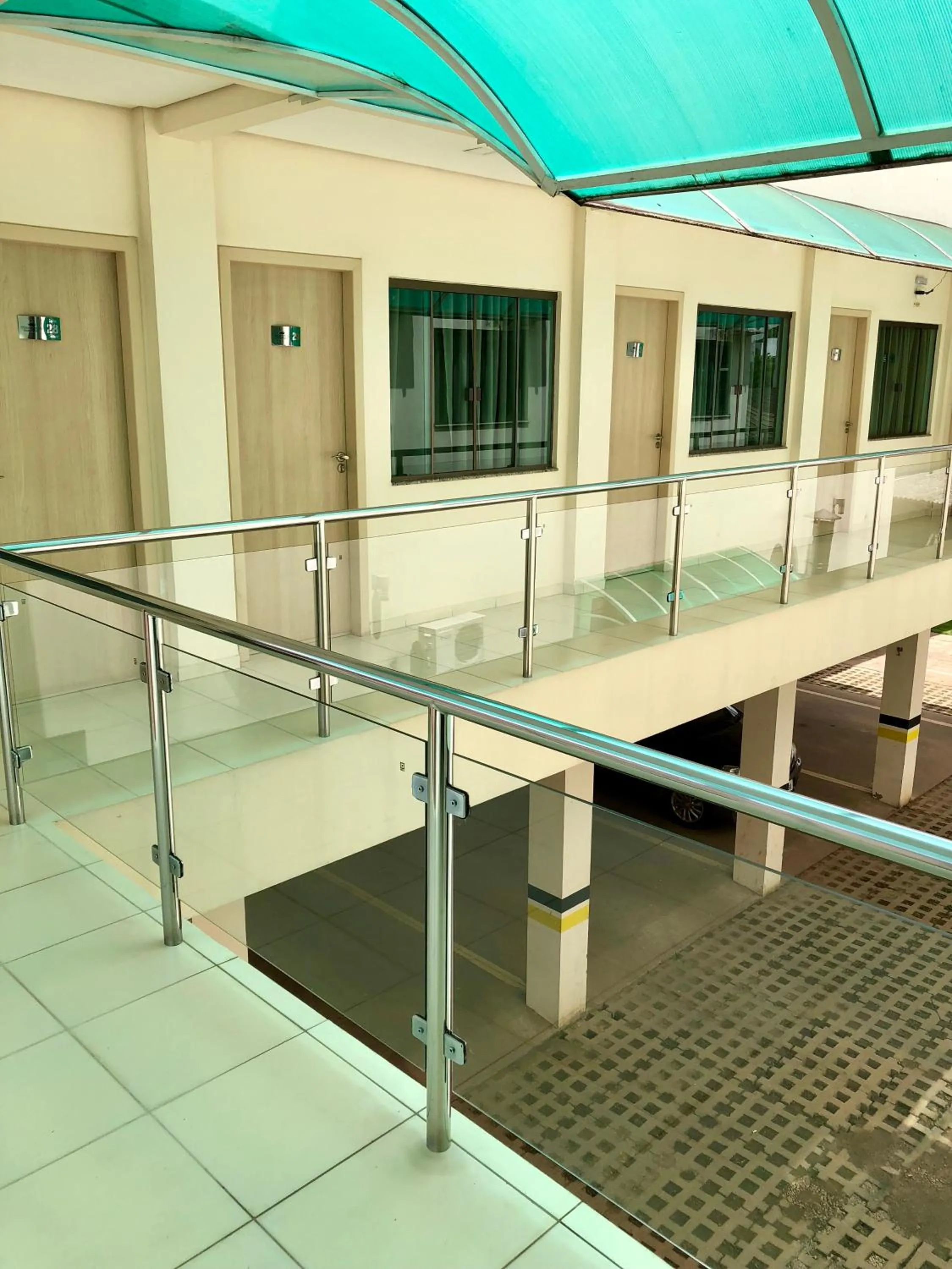 Balcony/Terrace in Amazônia Palace Hotel