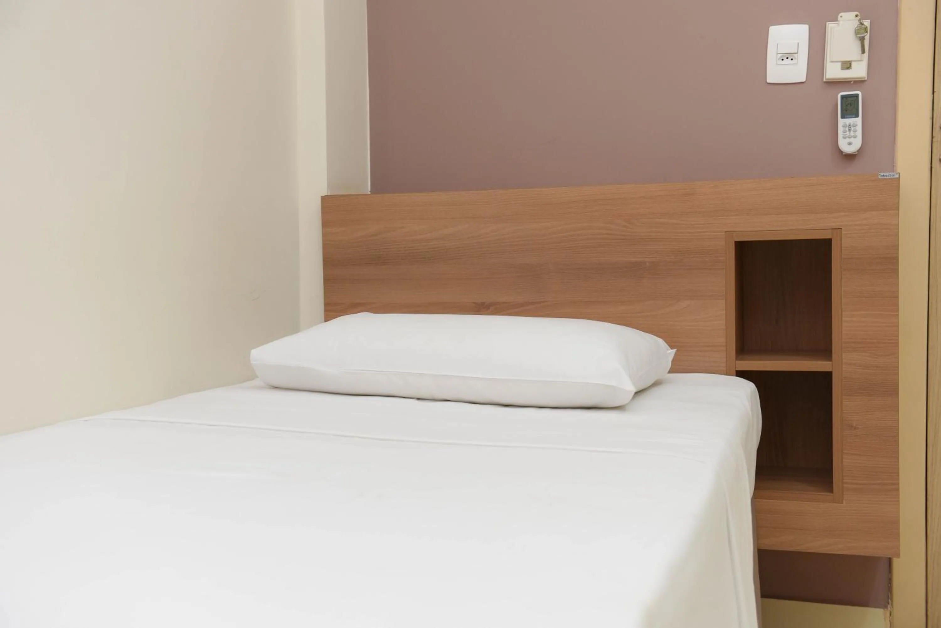 Bed in Amazônia Palace Hotel