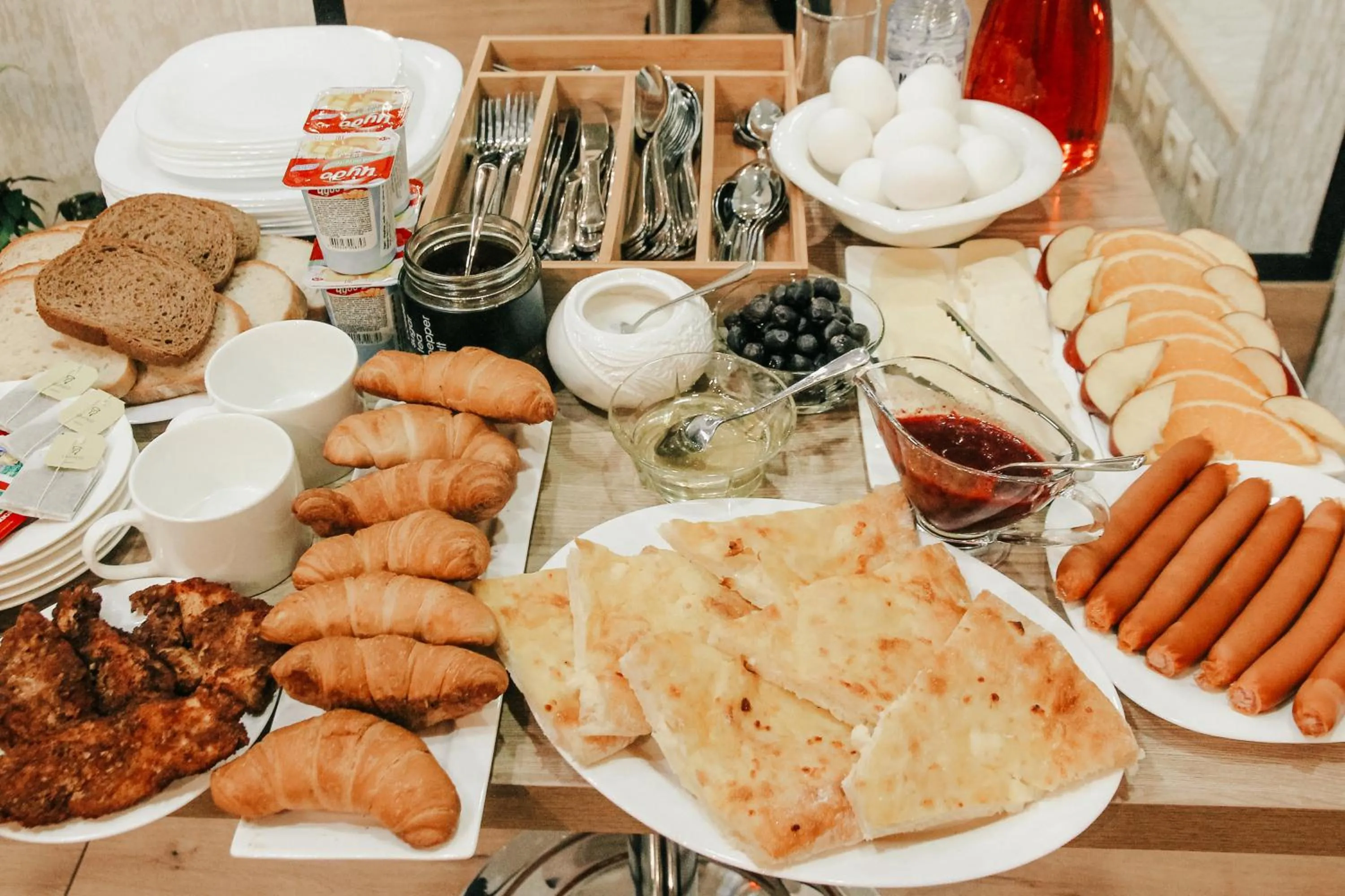 Food and drinks in City Heart Hotel