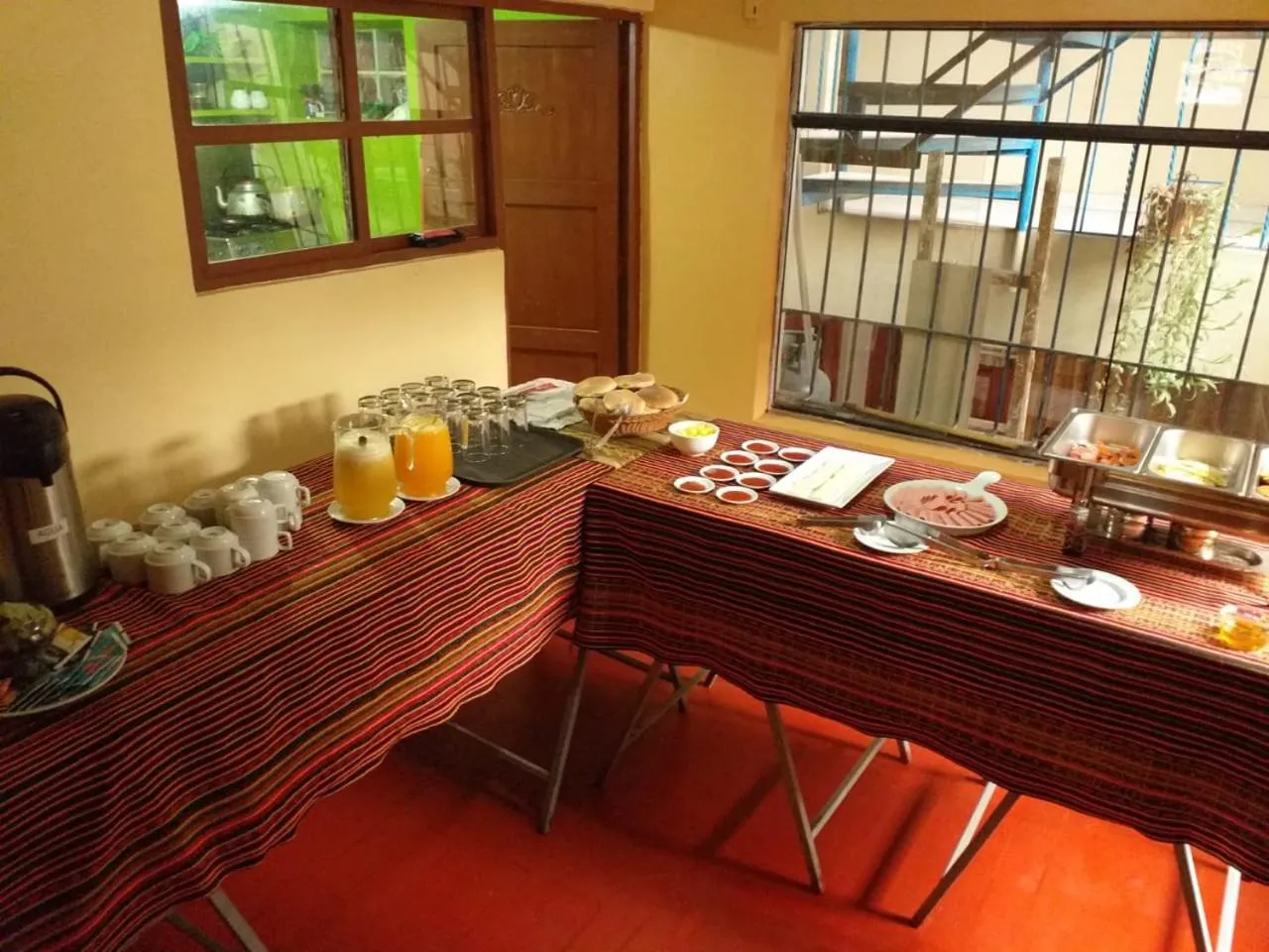 Breakfast in Conquista Cusco