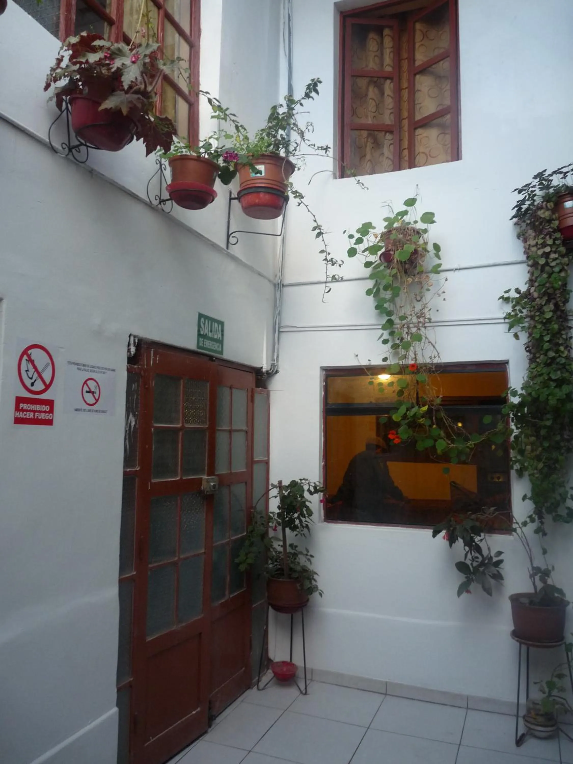 Patio in Conquista Cusco