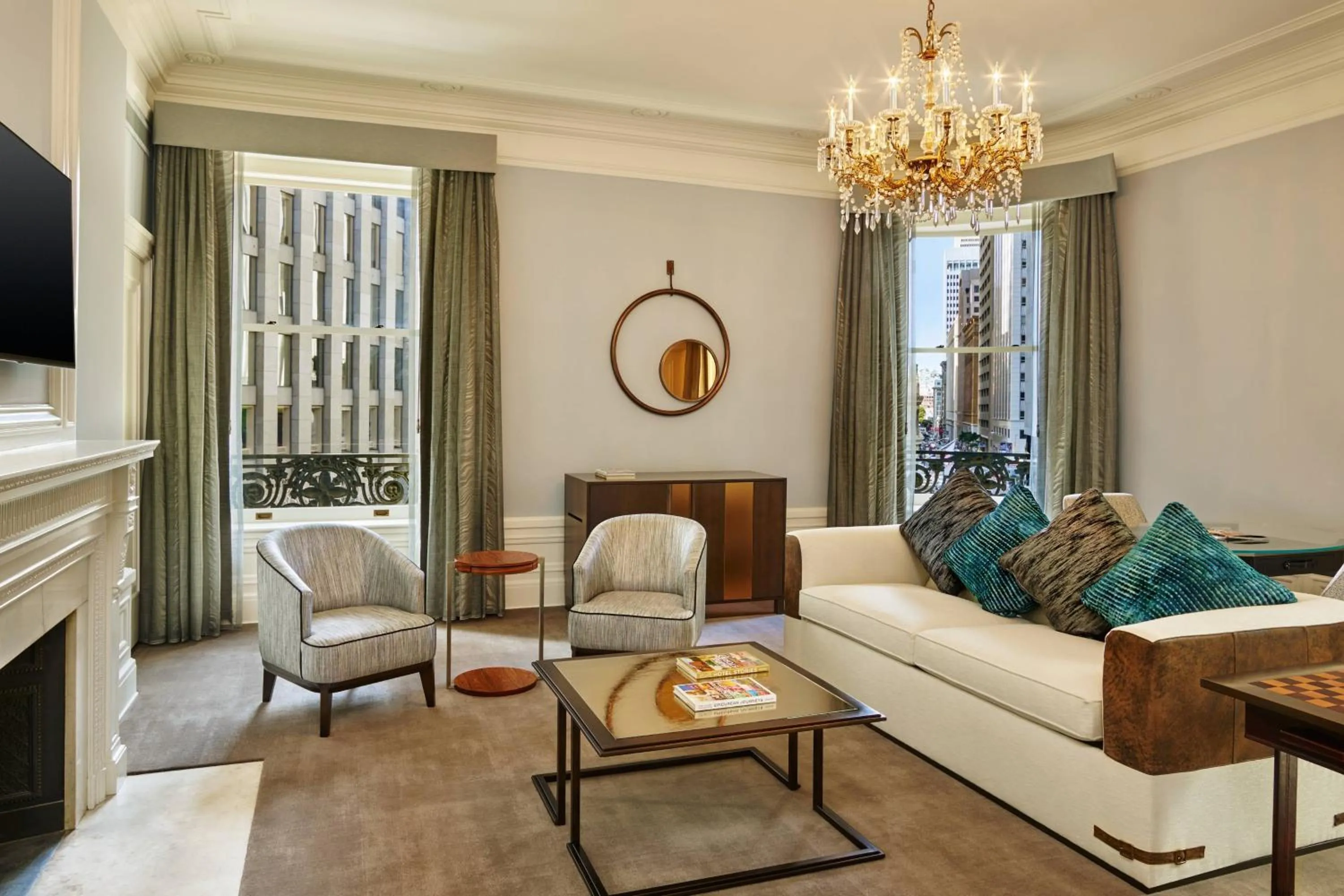Living room in Palace Hotel, a Luxury Collection Hotel, San Francisco
