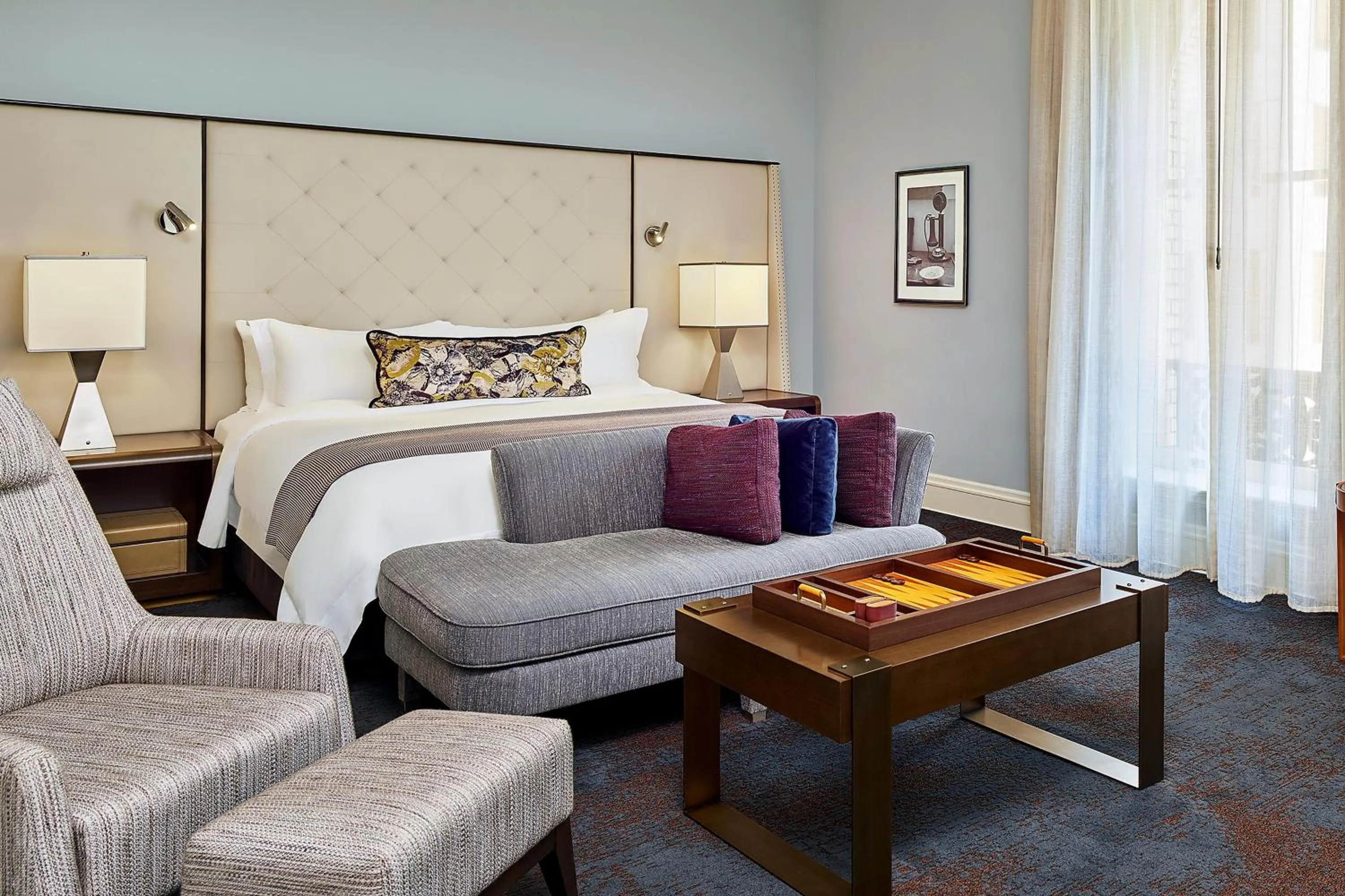 Bedroom, Bed in Palace Hotel, a Luxury Collection Hotel, San Francisco