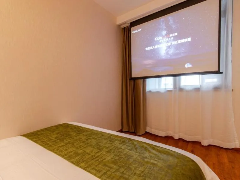 Bed in GreenTree Inn Hefei Changjiang West Road Zhenxing Road Subway Station Jiaqiao Yueshan International Business Hotel