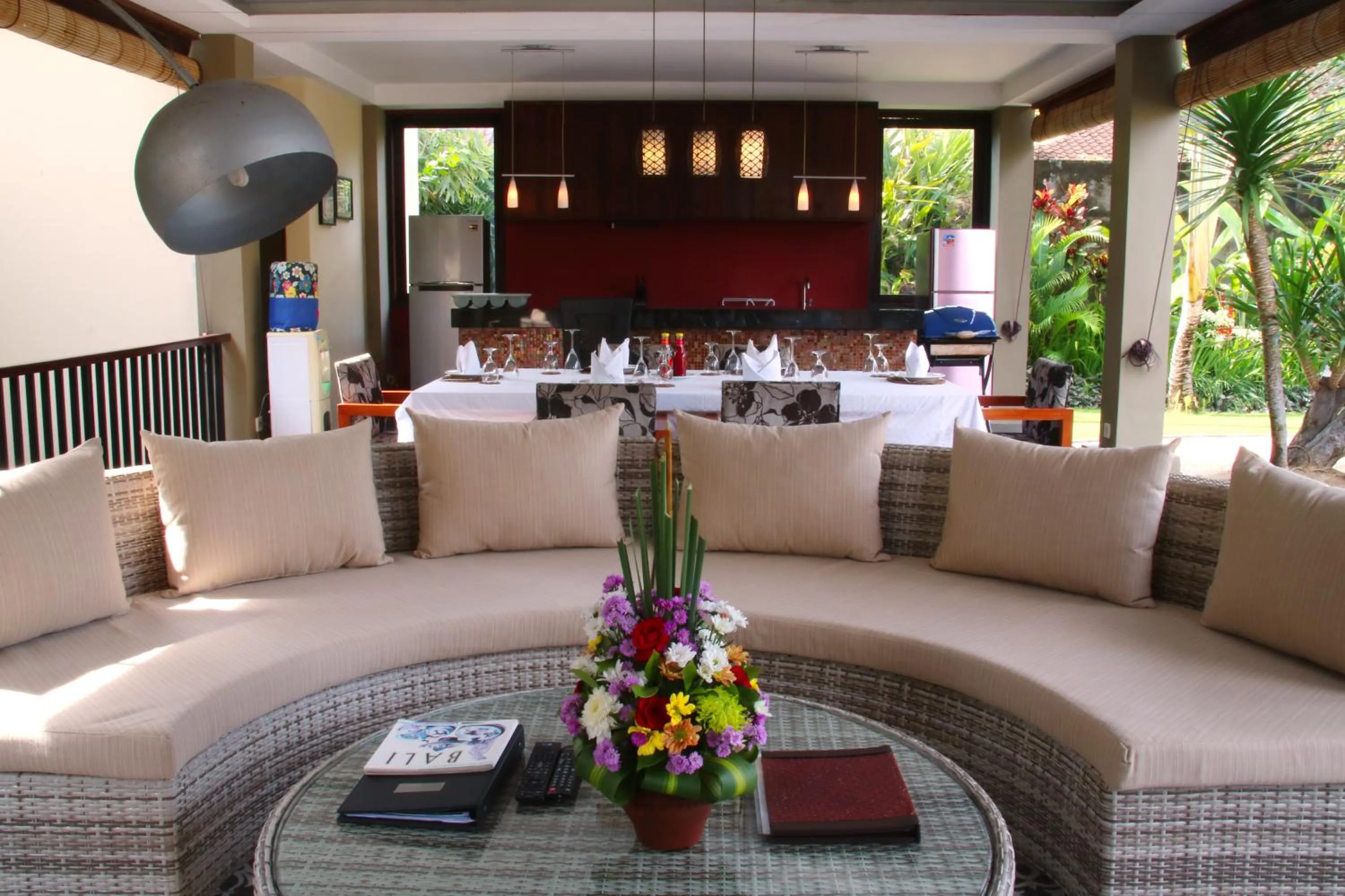 Living room in Imani Villas
