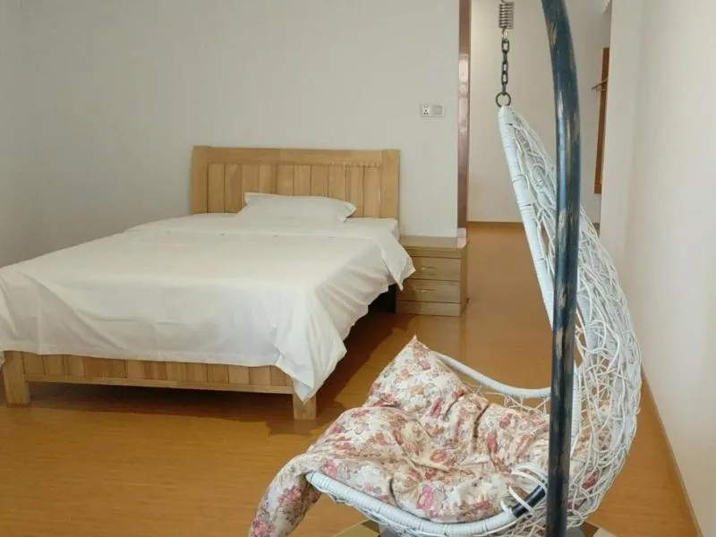 Bed in GreenTree Inn Yangzhou Railway Station Jinzhankou Business Hotel