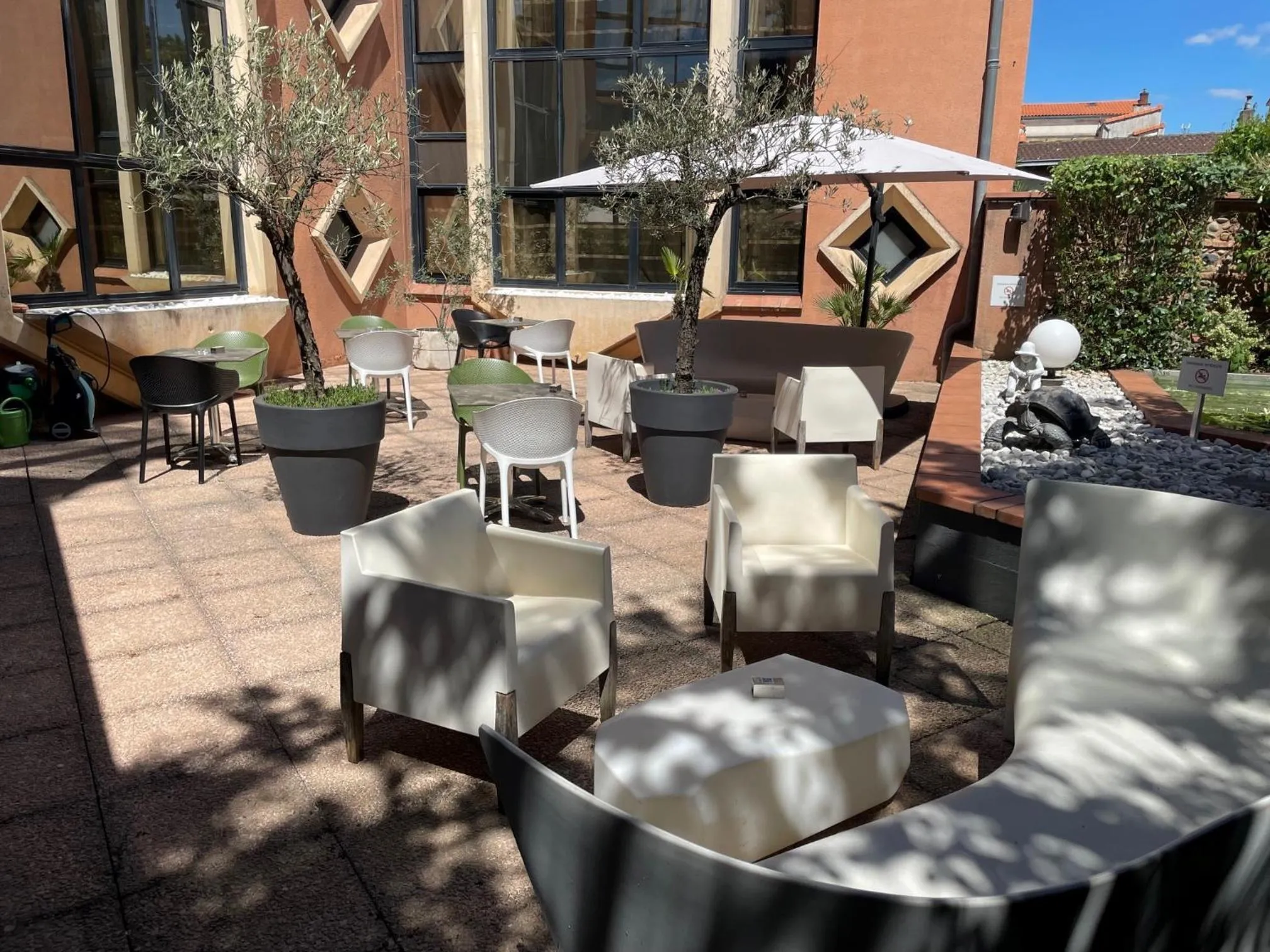 Patio in Hôtel de Brienne