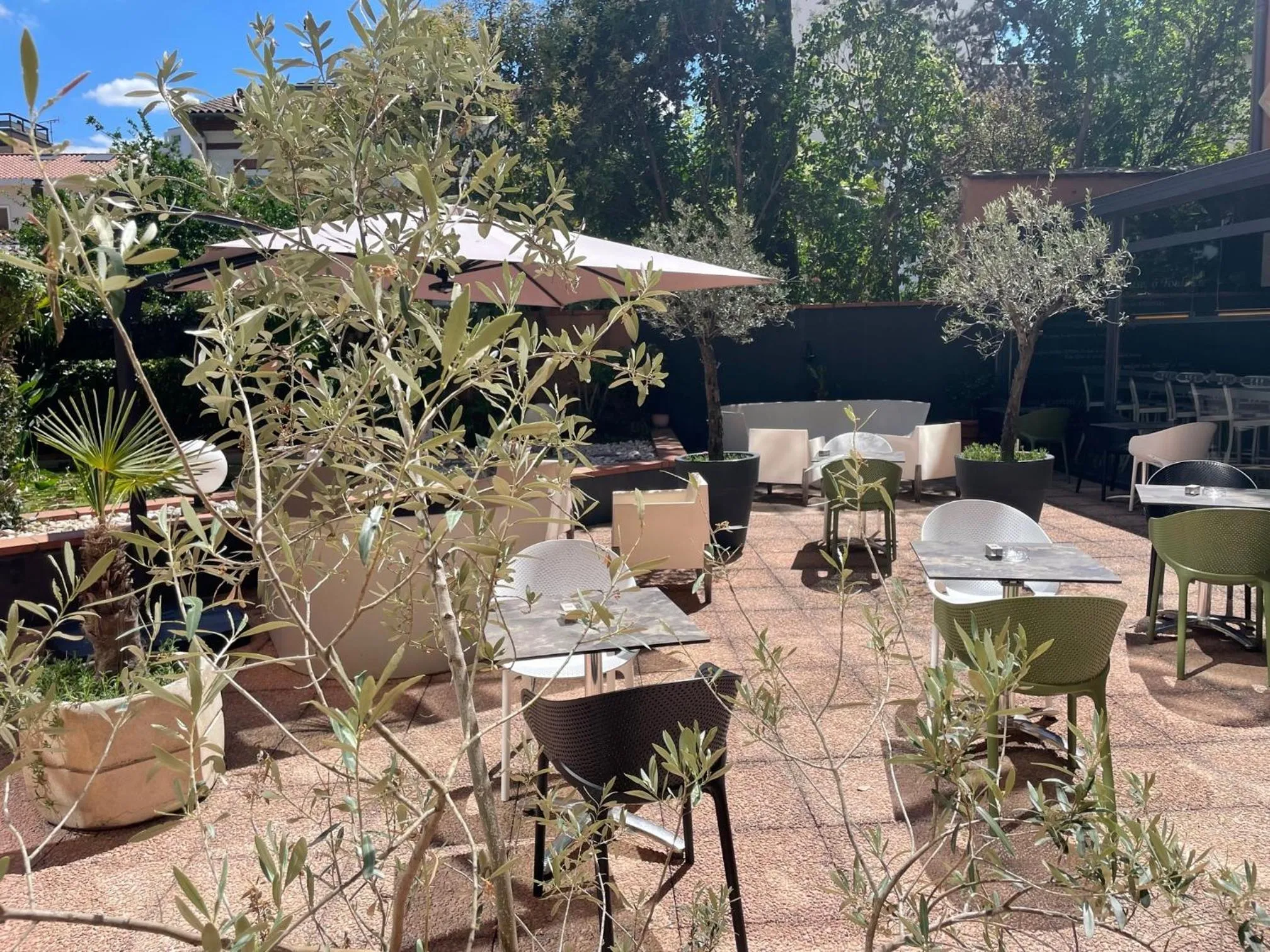 Patio in Hôtel de Brienne