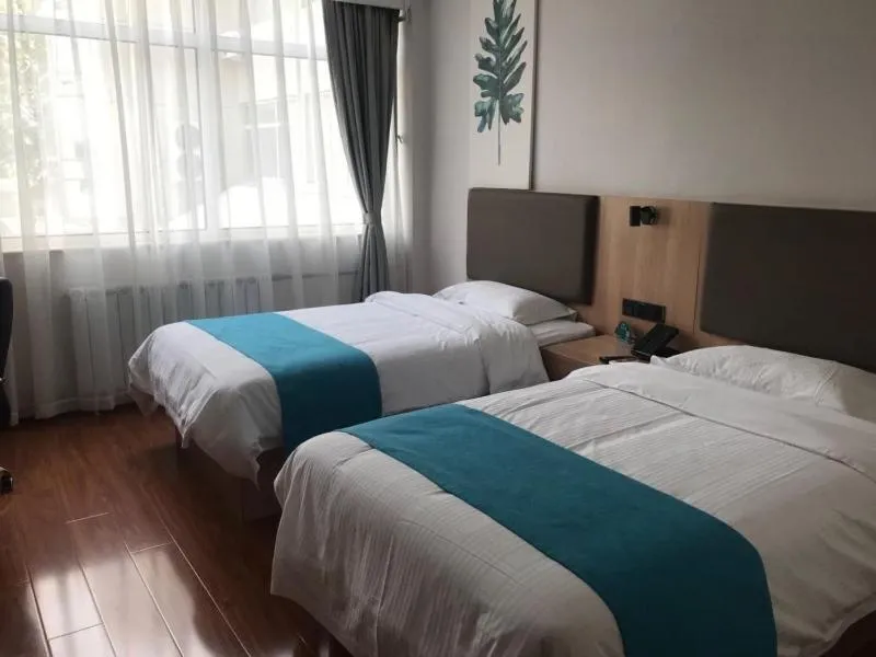 Bed in GreenTree Inn Dezhou Decheng District Hubinzhong Avenue Select Hotel