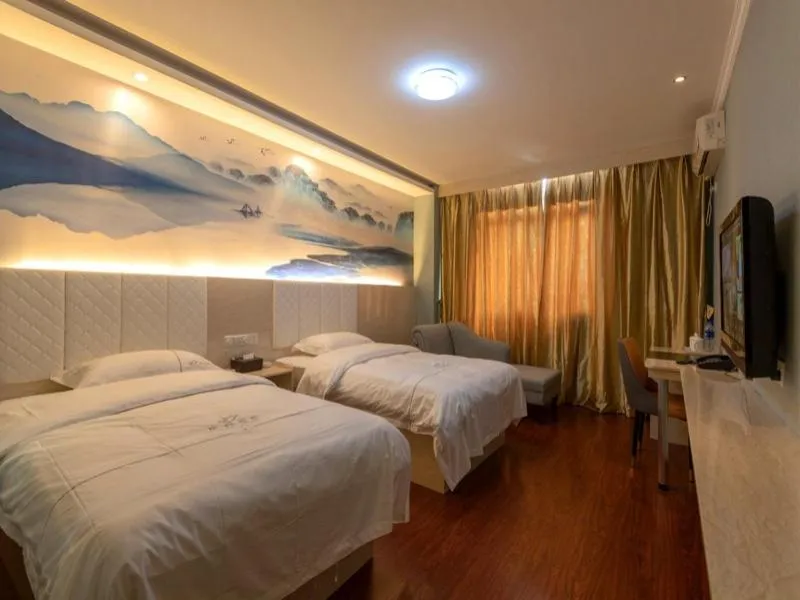 Bed in Shell Maanshan City Hanshan County Huanfeng North Road City Center Hotel