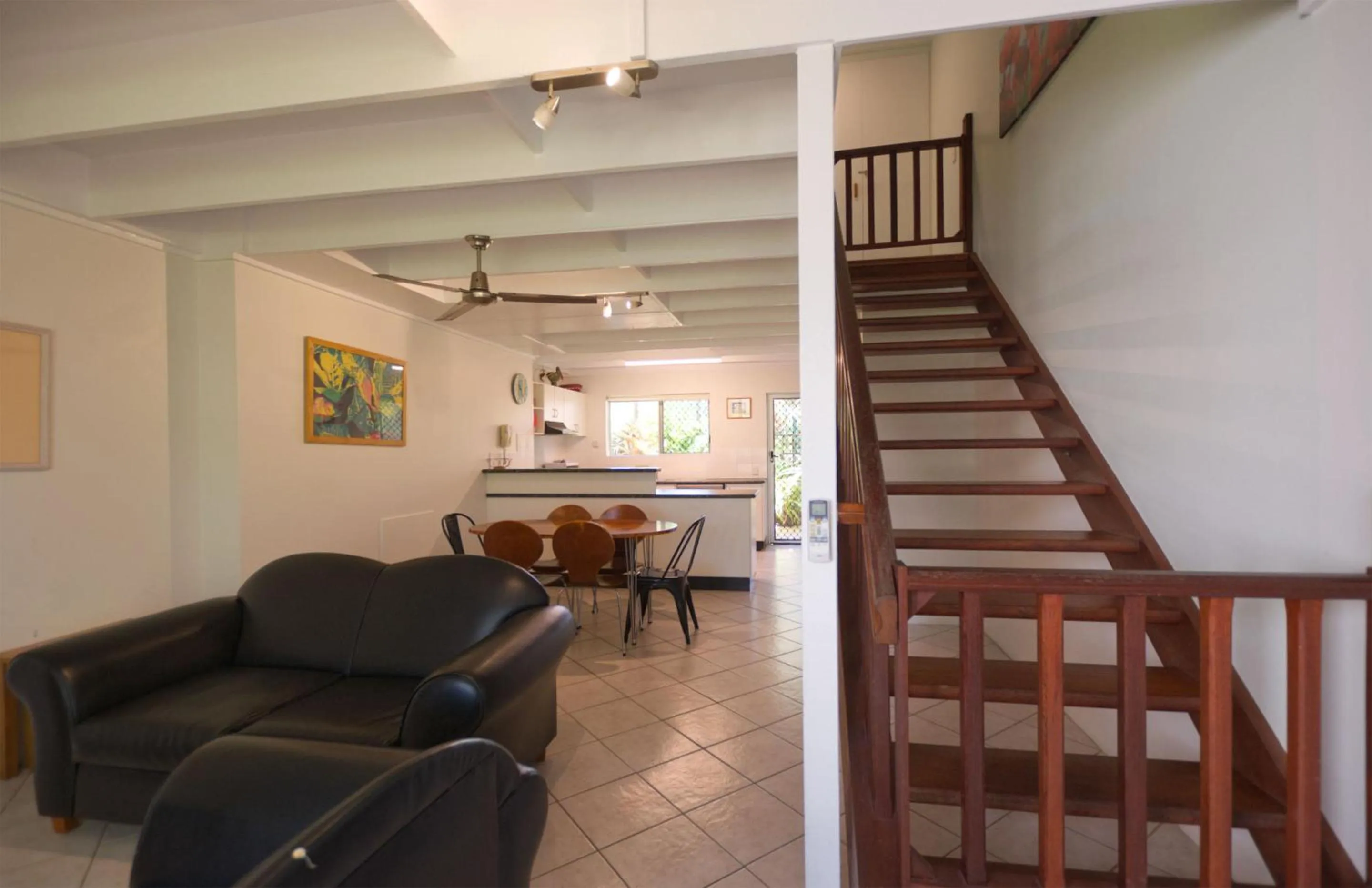 Living room in Raintrees Moffat Beach