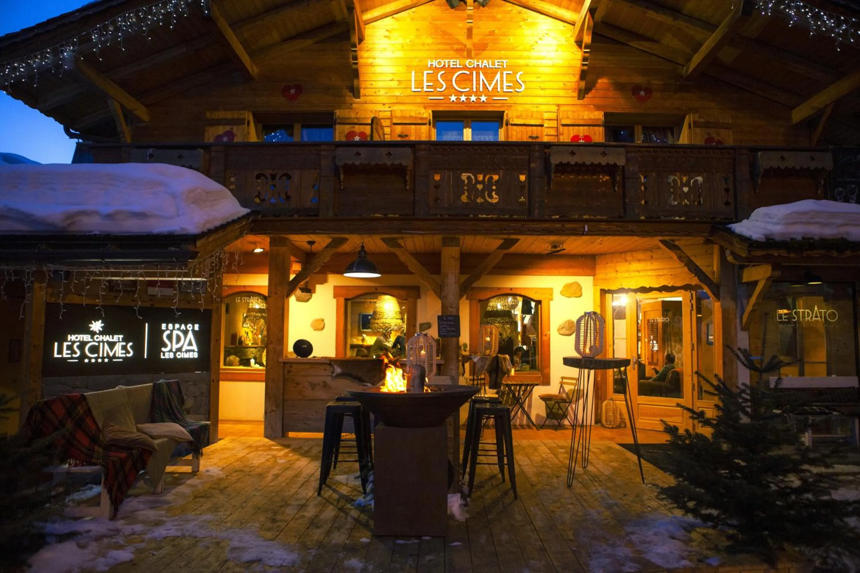 Property building in Chalet-Hôtel & Spa Les Cimes