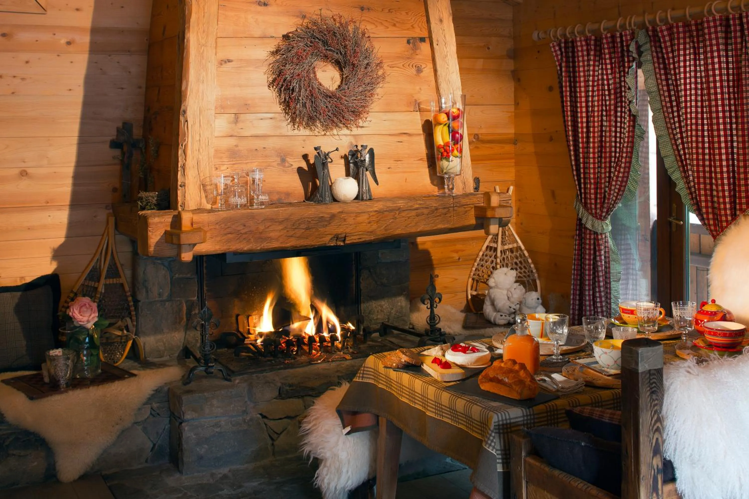Food and drinks in Chalet-Hôtel & Spa Les Cimes