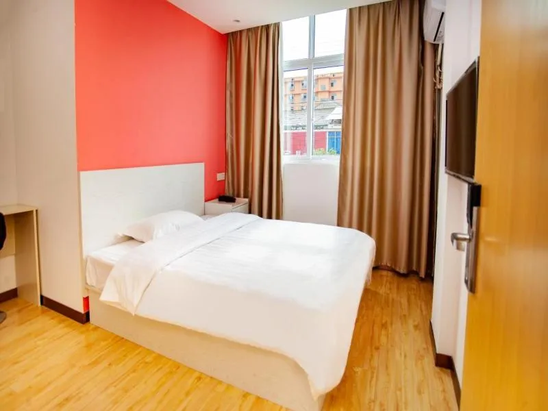 Bed in Shell Huai'an Fishing Hook Town Hotel