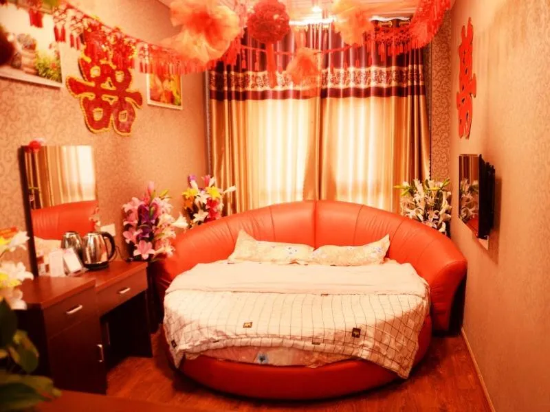 Bed in Shell Jinan Zhangqiu District Diao Town Center Street Hotel