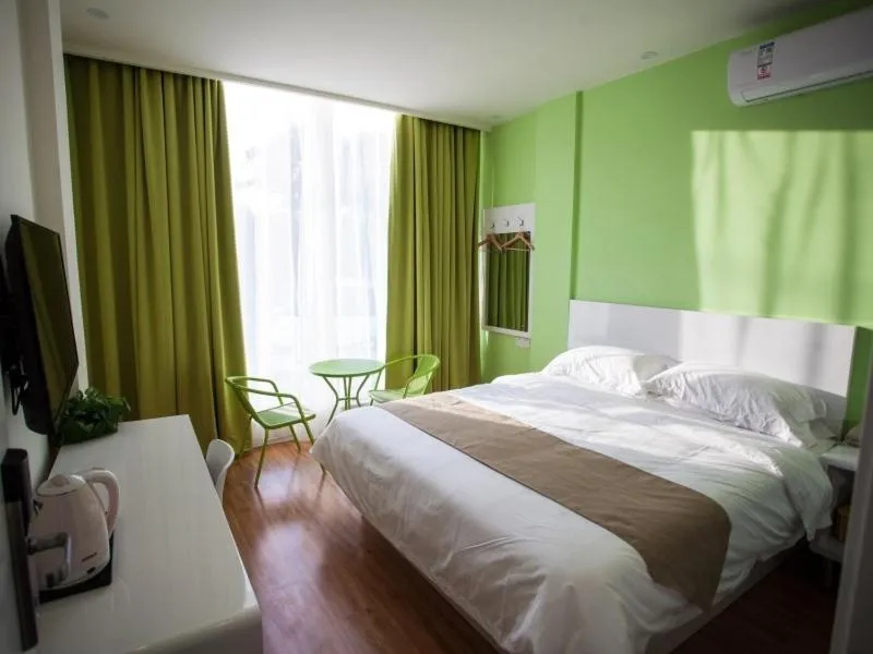 Bed in Shell Zaozhuang Taierzhuang Ancient City Battle Memorial Hotel