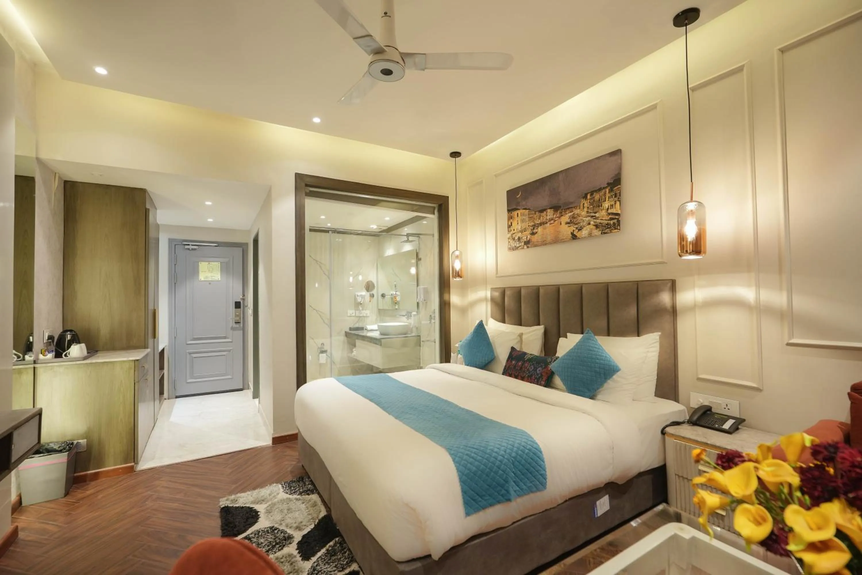 Bedroom, Bed in Vaydantaa - Luxury Boutique Hotel Mussoorie