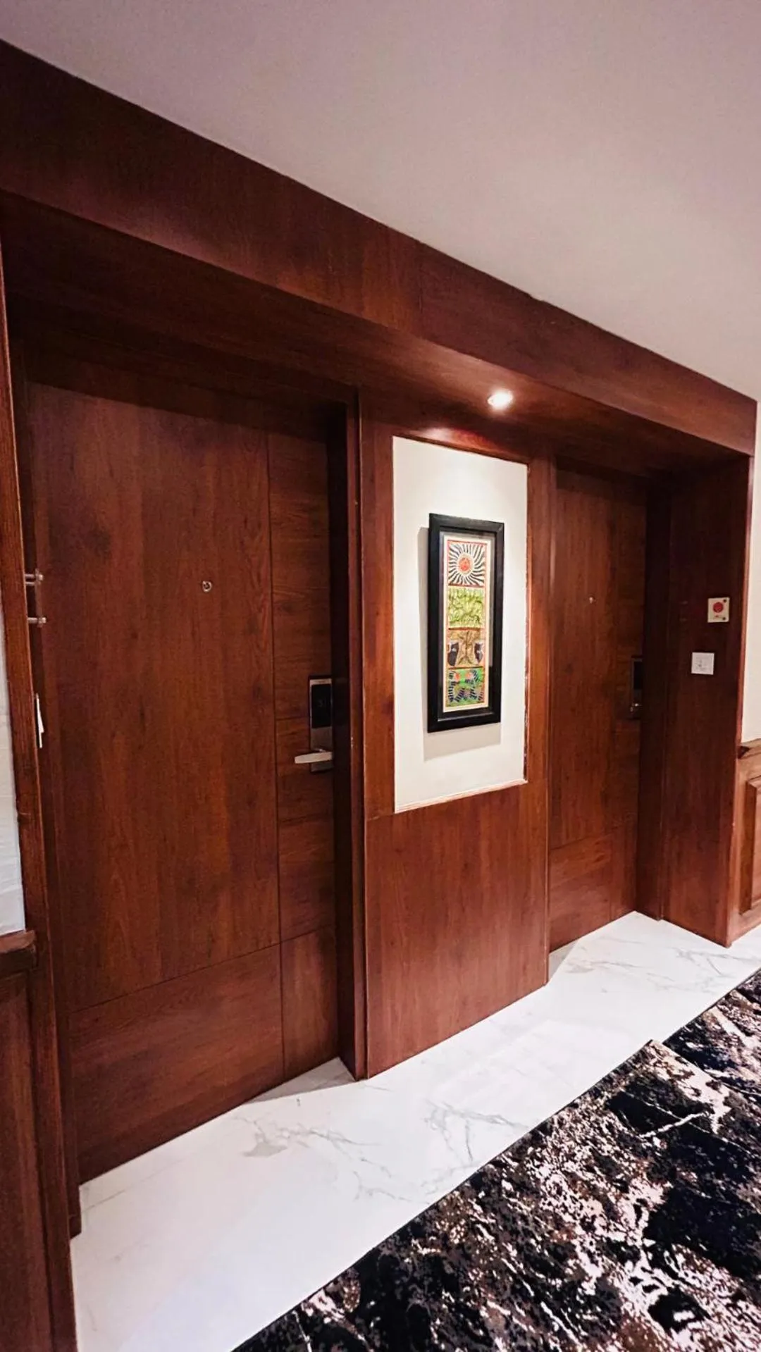 Decorative detail, Bed in Vaydantaa - Luxury Boutique Hotel Mussoorie