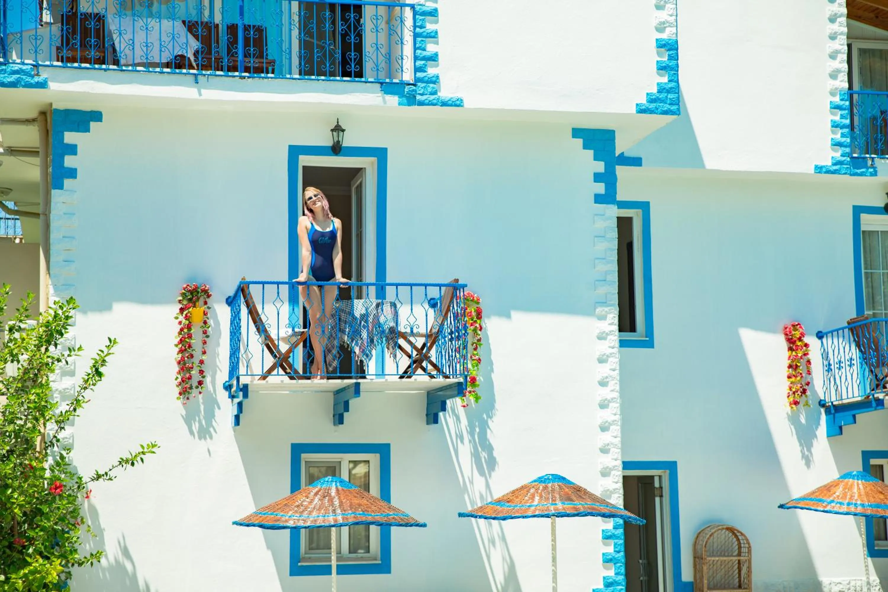 Balcony/Terrace in Dove Apart Hotel