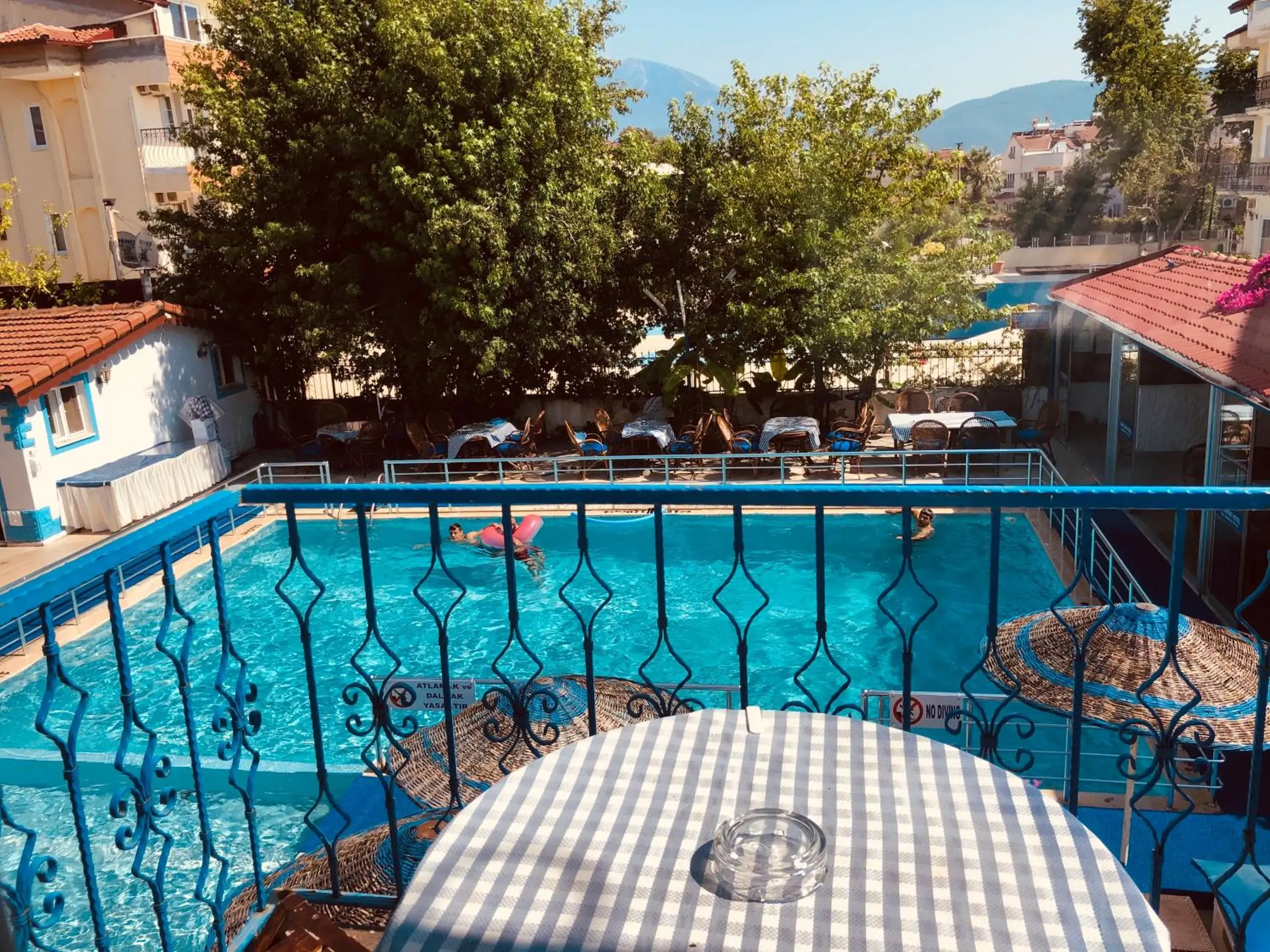 Deluxe Double Room with Pool View in Dove Apart Hotel Deluxe Double Room with Pool View in Dove Apart Hotel