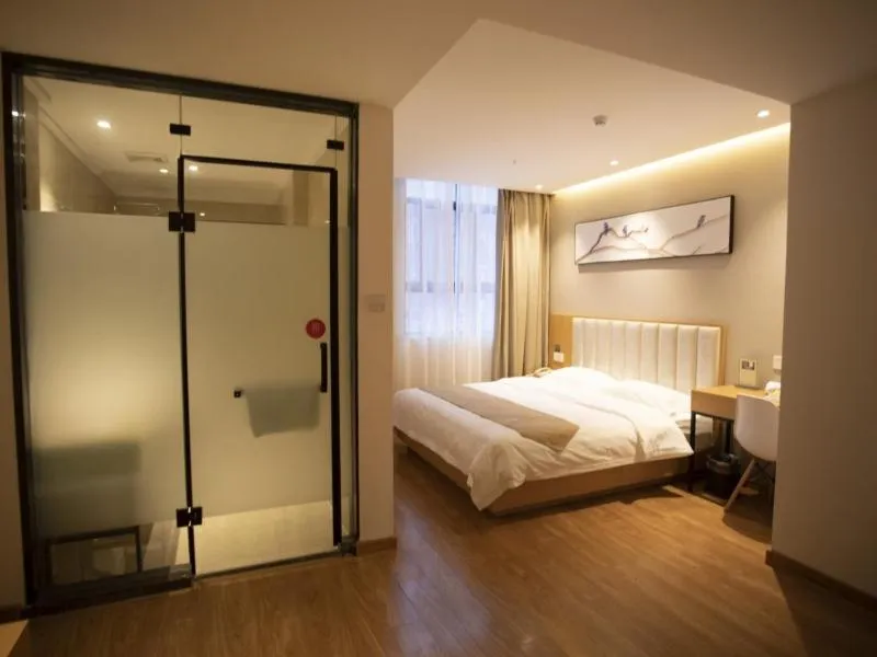 Bed in Shell Xinzheng Airport Port Huaxia Avenue Hotel